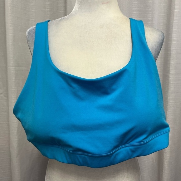 Athleta Exhale Sports Bra in Blue | Size 3X D-DD - Picture 1 of 5